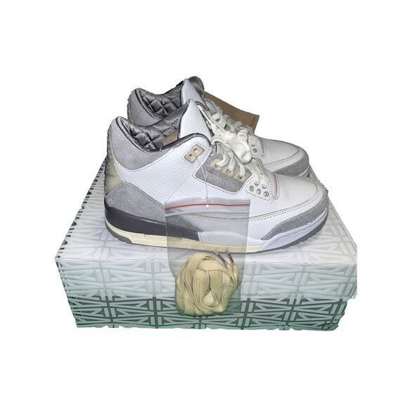 Size 5 - Jordan 3 Retro SP x A Ma Maniere Low Raised By Women W - Picture 2 of 5
